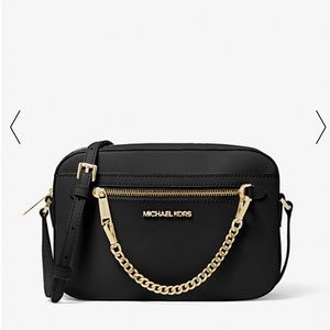 Jet Set Large Saffiano Leather Crossbody bag